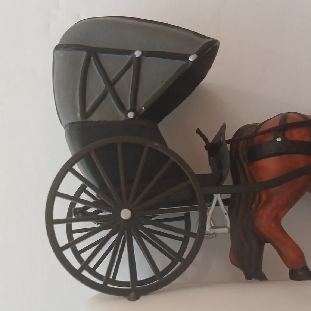 Dept. 56 Doctor's House Call New England Village Horse & Carriage